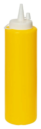 Диспенсер для соусов Клен 375 мл желтый